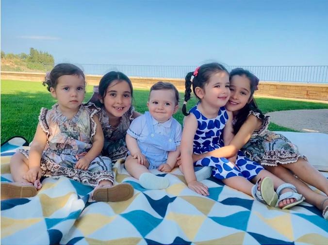 Basma, Haya, Raya, Alia and Jad