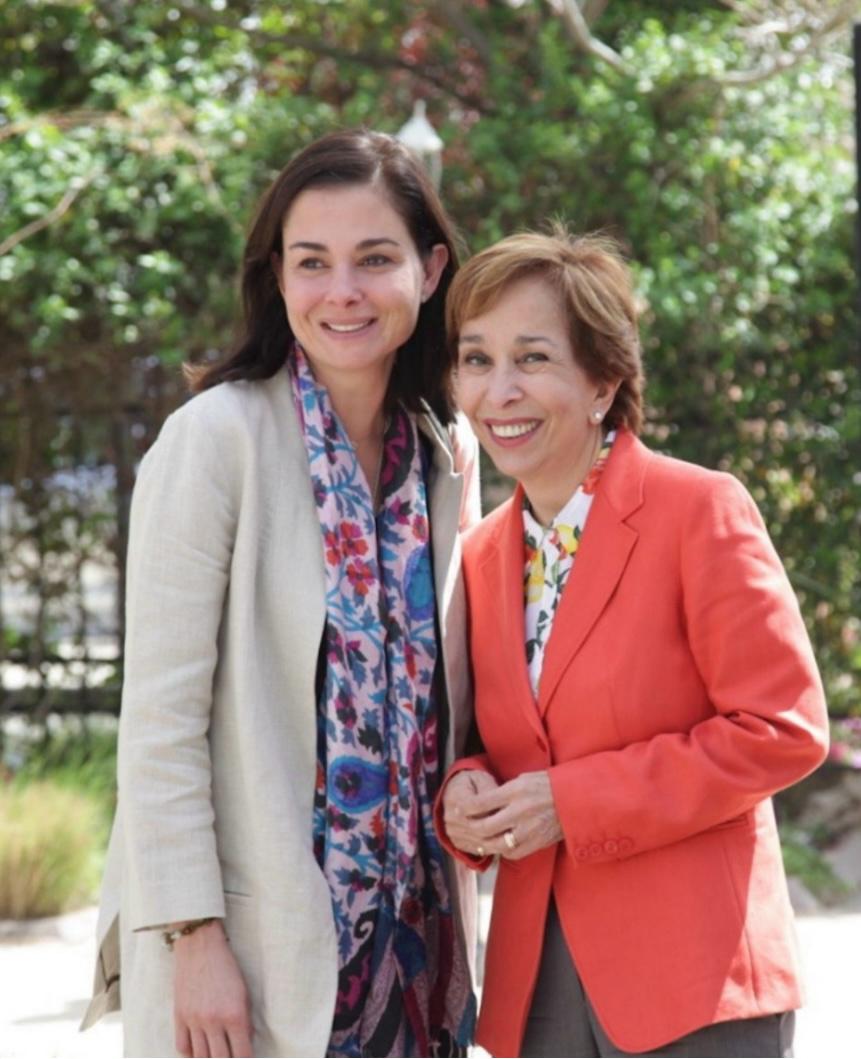 With my daughter Farah