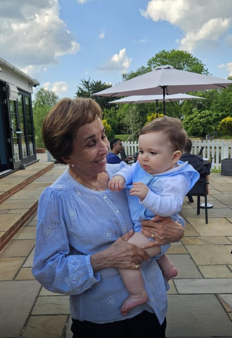 With my grandson Jad
